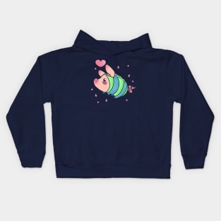 Poogie love sparkle Kids Hoodie